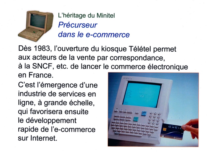 L'hritage du Minitel: Le e-commerce